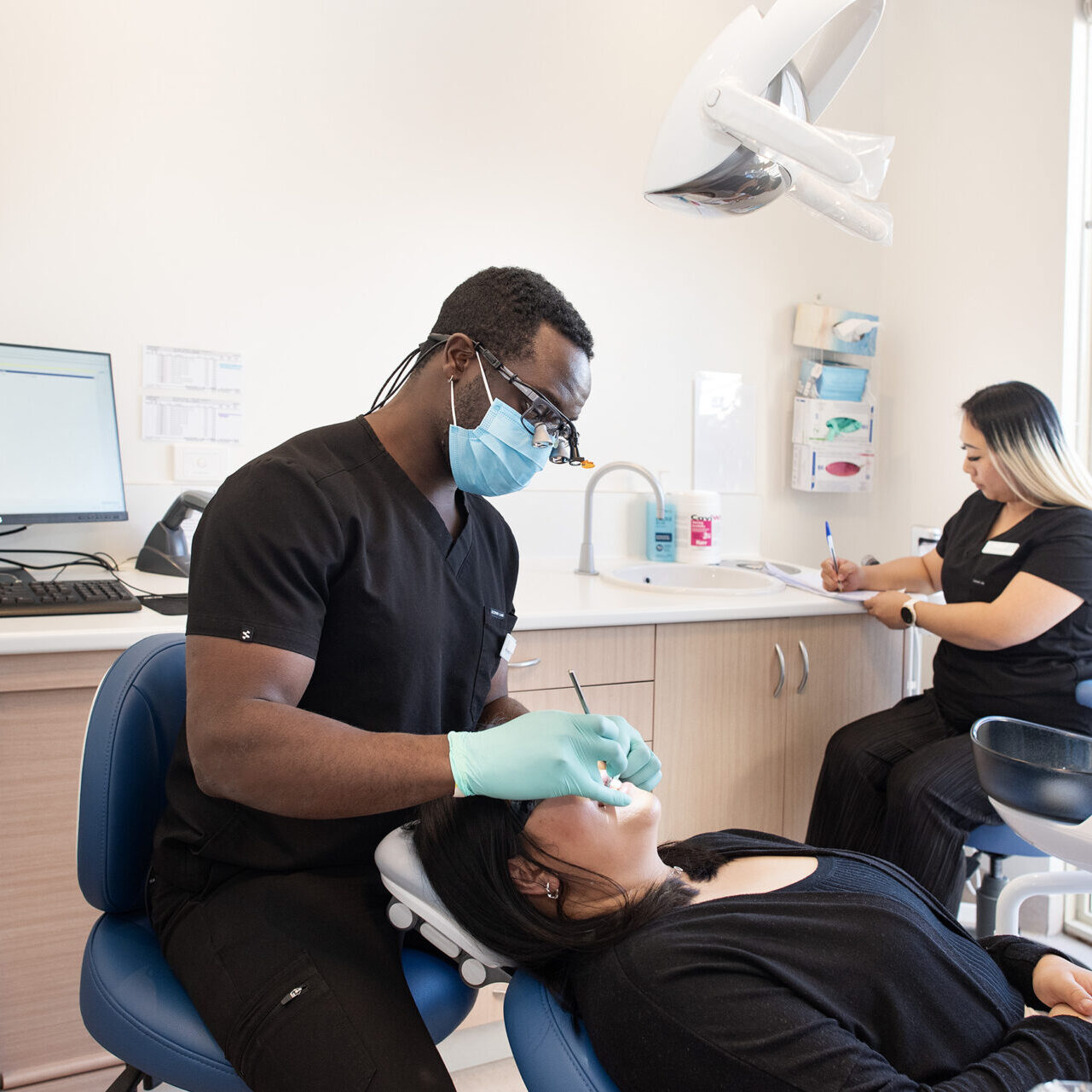 MY SMILE DENTAL SOCIAL MEDIA FILES (24) Dr Sam Completing A Check Up